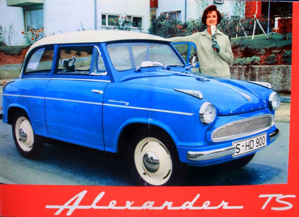 Lloyd Alexander TS Modelprogram 1958 Carbrochure (10003)